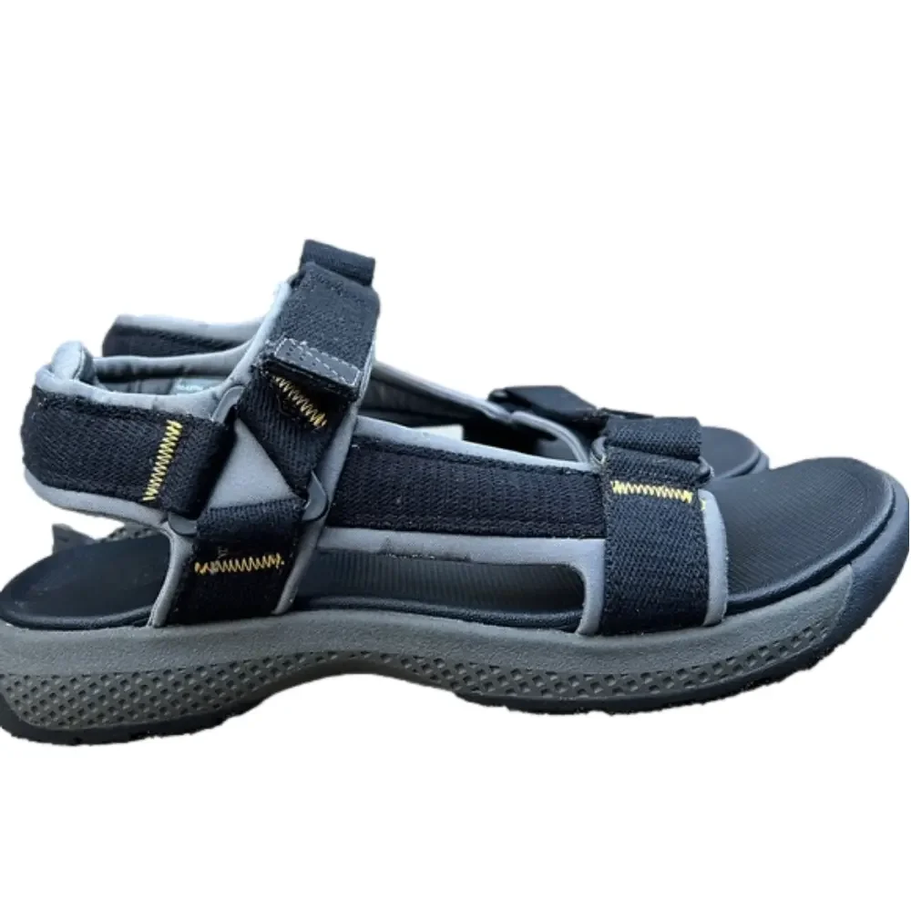 Dockers black Men’s sandals, EUC size 10 Adjustable sports hiking shoe